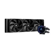 CHIEFTEC Iceberg 360 Dark CPU Wasserkühlung, 3x120mm, ARGB Wasserblock, LGA1851, AM5, schwarz
