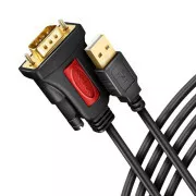 AXAGON ADS-1PSN, USB-A 2.0 auf RS-232 DB9-M Prolific serieller Adapter / Kabel 1,5m