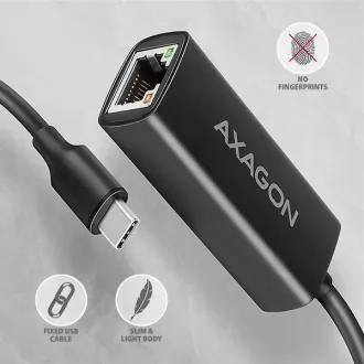 AXAGON ADE-ARC, USB-C 3.2 Gen 1 - Gigabit Ethernet Netzwerkkarte, Realtek 8153, automatische Installation AXAGON ADE-ARC, USB-C 3.2 Gen 1 - Gigabit Ethernet Netzwerkkarte, Realtek 8153, automatische Installation