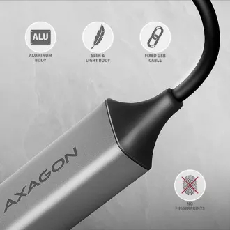 AXAGON ADE-TXCA, USB-C USB-A 3.2 Gen 1 - Gigabit Ethernet Netzwerkkarte, Asix AX88179, automatische Installation AXAGON ADE-TXCA, USB-C USB-A 3.2 Gen 1 - Gigabit Ethernet Netzwerkkarte, Asix AX88179, automatische Installation
