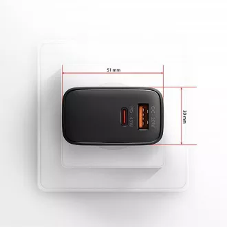 AXAGON ACU-PQ45 GaN Netzladegerät 45W, 2x Anschluss (USB-A USB-C), PD3.0/PPS/QC4 /SFC 2.0/AFC/Apple AXAGON ACU-PQ45 GaN Netzladegerät 45W, 2x Anschluss (USB-A USB-C), PD3.0/PPS/QC4 /SFC 2.0/AFC/Apple