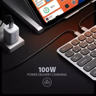 AXAGON HMC-KB-CS, USB 5Gbps Hub mit CZ/SK Tastatur, HDMI 4K/60Hz, 3x USB-A, SD/mSD, Audio, PD 100W, USB-C Kabel 60cm