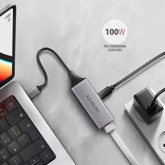 AXAGON ADE-TXPD, USB-C 3.2 Gen 1 - Gigabit Ethernet Netzwerkkarte, Asix AX88179, PD 100W, automatische Installation AXAGON ADE-TXPD, USB-C 3.2 Gen 1 - Gigabit Ethernet Netzwerkkarte, Asix AX88179, PD 100W, automatische Installation