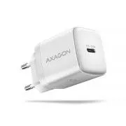 AXAGON ACU-PD30W, Ladegerät 30W, 1x USB-C Anschluss, PD3.0/PPS/QC4 /SFC/AFC/Apple, weiß
