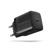 AXAGON ACU-PD20, 20W Netzladegerät, 1x USB-C Anschluss, PD3.0/PPS/QC4 /AFC/Apple, schwarz