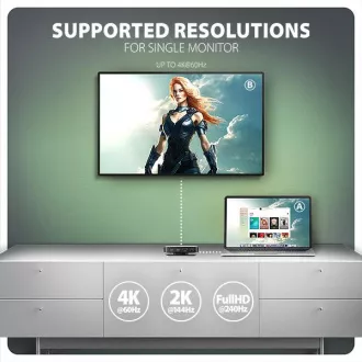 AXAGON HMC-UFO, USB 10Gbps Hub, 2x USB-A, USB-C, HDMI 4k/60, RJ-45, M.2 Slot, SD/mSD, Audio, PD 100W, USB-C Kabel 65cm AXAGON HMC-UFO, USB 10Gbps Hub, 2x USB-A, USB-C, HDMI 4k/60, RJ-45, M.2 Slot, SD/mSD, Audio, PD 100W, USB-C Kabel 65cm