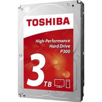 TOSHIBA HDD P300 Desktop PC (CMR) 3TB, SATA III, 7200 rpm, 64MB Cache, 3, 5", BULK TOSHIBA HDD P300 Desktop PC (CMR) 3TB, SATA III, 7200 rpm, 64MB Cache, 3, 5", BULK