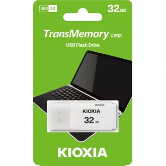 KIOXIA Hayabusa Flash-Laufwerk 32GB U202, weiß