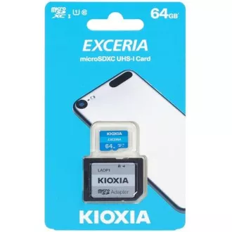 KIOXIA Exceria microSDXC-Karte 64GB M203, UHS-I U1 Klasse 10 KIOXIA Exceria microSDXC-Karte 64GB M203, UHS-I U1 Klasse 10