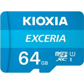 KIOXIA Exceria microSDXC-Karte 64GB M203, UHS-I U1 Klasse 10 KIOXIA Exceria microSDXC-Karte 64GB M203, UHS-I U1 Klasse 10