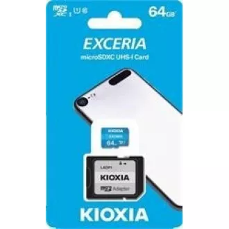 KIOXIA Exceria microSDXC-Karte 64GB M203, UHS-I U1 Klasse 10 KIOXIA Exceria microSDXC-Karte 64GB M203, UHS-I U1 Klasse 10