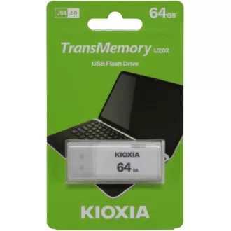 KIOXIA Hayabusa Flash-Laufwerk 64GB U202, weiß