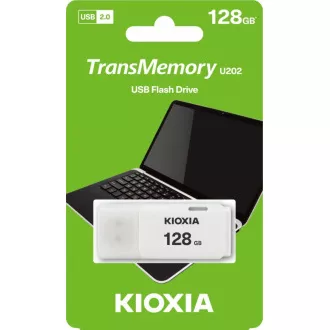 KIOXIA Hayabusa Flash-Laufwerk 128GB U202, weiß