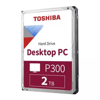 TOSHIBA HDD P300 Desktop PC (SMR) 2TB, SATA III, 7200 rpm, 256MB Cache, 3, 5", BULK TOSHIBA HDD P300 Desktop PC (SMR) 2TB, SATA III, 7200 rpm, 256MB Cache, 3, 5", BULK