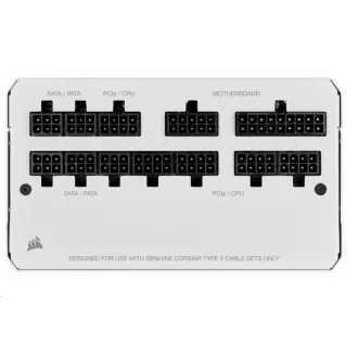 CORSAIR-Netzteil, RM750-80 PLUS Gold (ATX, 750W, Modular), weiß