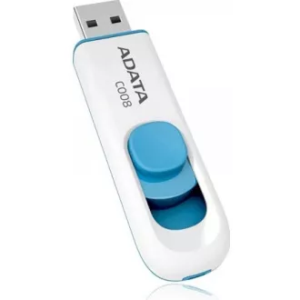 ADATA Flash Disk 32GB C008, USB 2.0 Classic, weiß