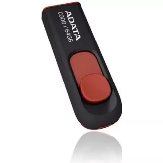 ADATA Flash Disk 64GB C008, USB 2.0 Classic, schwarz ADATA Flash Disk 64GB C008, USB 2.0 Classic, schwarz