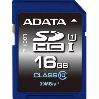 ADATA SDHC-Karte 16 GB Premier UHS-I Klasse 10
