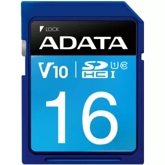 ADATA SDHC-Karte 16 GB Premier UHS-I Klasse 10
