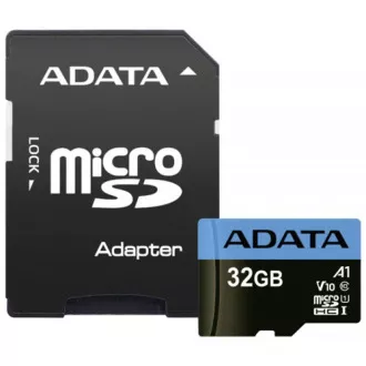 ADATA MicroSDHC-Karte 32 GB UHS-I Klasse 10 + SD-Adapter, Premier