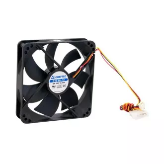 CHIEFTEC Lüfter AF-1225S, 120x120x25 mm Sleeve Fan, mit 3/4pin Stecker