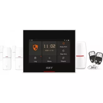 iGET HOME X5 Advanced - Wi-Fi Smart Home Alarm mit LCD, komplettes Set, Tuya Unterstützung
