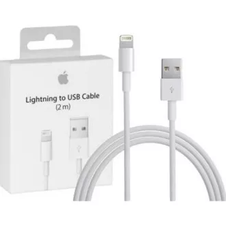 APPLE USB Kabel mit Lightning Connector - weiß (Großpackung) 2m