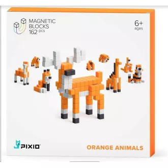 Magnetischer Baukasten PIXIO Orange Animals Magnetischer Baukasten PIXIO Orange Animals