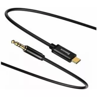 Baseus Yiven Series Audiokabel USB-C / 3,5mm Klinke 1, 2m, schwarz