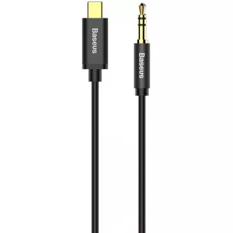 Baseus Yiven Series Audiokabel USB-C / 3,5mm Klinke 1, 2m, schwarz