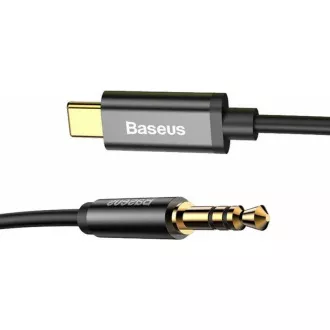 Baseus Yiven Series Audiokabel USB-C / 3,5mm Klinke 1, 2m, schwarz