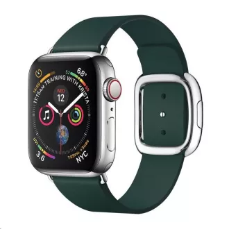 COTEetCI Nobleman Leder Magnetarmband für Apple Watch 42 / 44mm grün