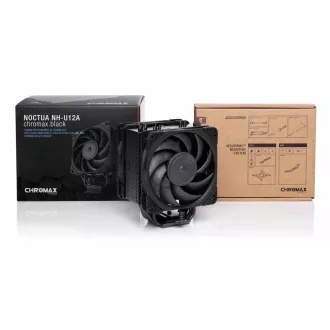 NOCTUA CPU-Kühler NH-U12A chromax.schwarz, LGA1851, AM4