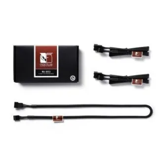 NOCTUA Verlängerungskabel für 4pin Lüfter NA-SEC3, 3x 60cm, schwarz