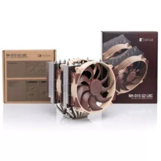 NOCTUA CPU-Kühler NH-D15 G2 LBC, 2x 140mm, LGA1851, AM5, braun/silber NOCTUA CPU-Kühler NH-D15 G2 LBC, 2x 140mm, LGA1851, AM5, braun/silber