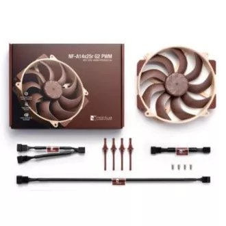 NOCTUA Lüfter NF-A14x25r-G2-PWM, 140mm, braun