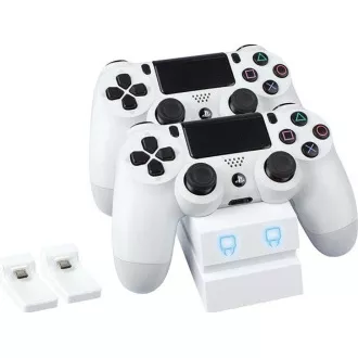 VENOM VS2737 Weiß PS4 Doppel-Dockingstation VENOM VS2737 Weiß PS4 Doppel-Dockingstation