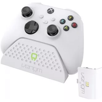 VENOM VS2870 Xbox Serie S/X & One Weiß Einzel-Dockingstation 1 Akku VENOM VS2870 Xbox Serie S/X & One Weiß Einzel-Dockingstation 1 Akku
