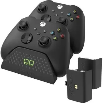 VENOM VS2881 Xbox Serie S/X & One Schwarz Twin Docking Station 2 Batterien VENOM VS2881 Xbox Serie S/X & One Schwarz Twin Docking Station 2 Batterien