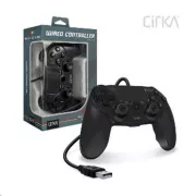 Cirka NuForce Wired Game Controller für PS4/PC/Mac (Schwarz)