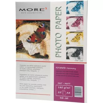 ARMOR Fotopapier MORE Harmony 180g/m2; matt, 25 Blatt, A4 ARMOR Fotopapier MORE Harmony 180g/m2; matt, 25 Blatt, A4