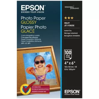 EPSON Papier Foto glänzend 10x15cm 100 Blatt