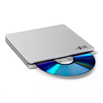 HITACHI LG - Externes DVD-W/CD-RW/DVD±R/±RW/RAM/M-DISC GP70NS50, Blade Ultra Slim, Silber, Box SW HITACHI LG - Externes DVD-W/CD-RW/DVD±R/±RW/RAM/M-DISC GP70NS50, Blade Ultra Slim, Silber, Box SW