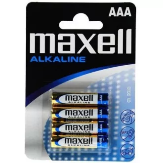 AVACOM Nicht wiederaufladbare AAA Maxell Alkaline Batterien 4 Stück Blister AVACOM Nicht wiederaufladbare AAA Maxell Alkaline Batterien 4 Stück Blister