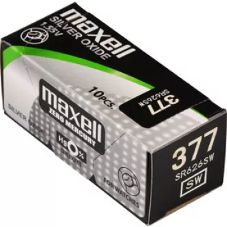 AVACOM 377 Maxell Silver Oxide nicht wiederaufladbare Knopfzellenbatterie 1St. Blister