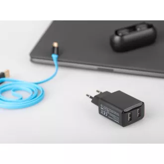 AVACOM HomeNOW 2 Netzladegerät 5V 3, 4A 17W mit zwei USB-A Ausgängen AVACOM HomeNOW 2 Netzladegerät 5V 3, 4A 17W mit zwei USB-A Ausgängen