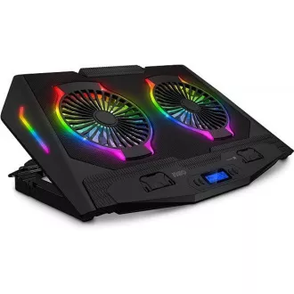 CONNECT IT NEO RGB Laptop-Kühlpad, schwarz