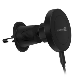 CONNECT IT InCarz MagSafe universelles magnetisches kabelloses Kfz-Ladegerät, schwarz