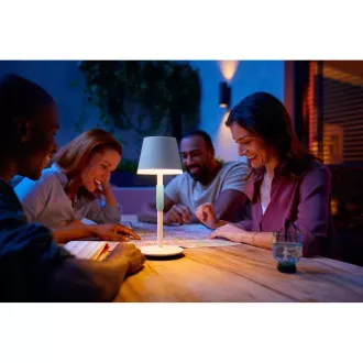Philips Hue Go tragbare Tischlampe weiß