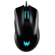 ACER Predator Cestus 333 kabelgebundene Maus, 5 DPI-Stufen, 1ms, 400 IPS, 20 Millionen Klicks, USB 2.0, Schwarz